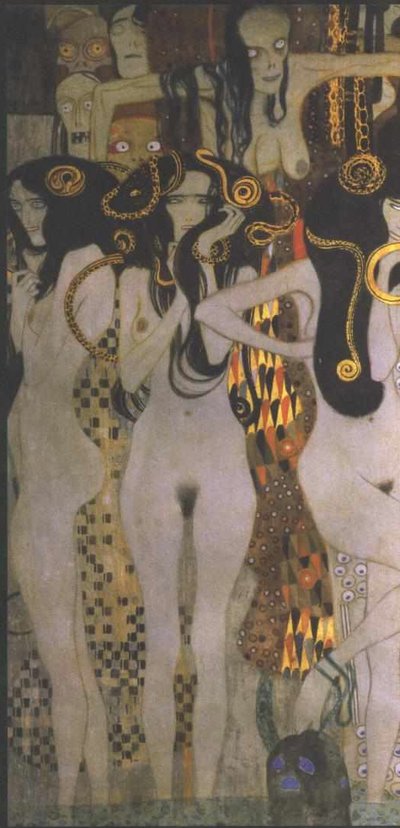 Beethoven Frieze by Gustav Klimt